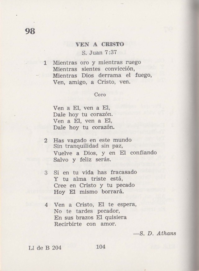 Himnos de Gloria: Edicion Segunda page 104