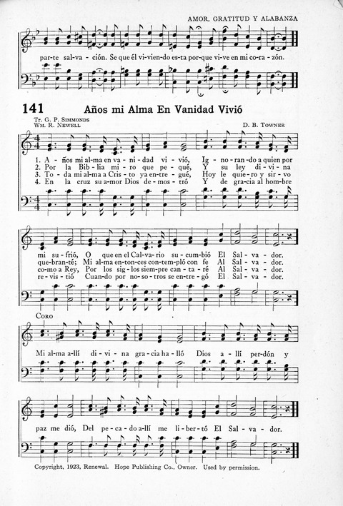Himnos de la Vida Cristiana page 131