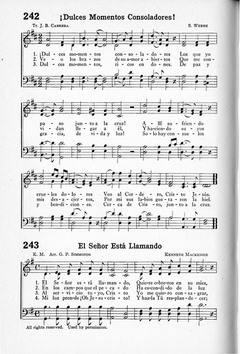 Himnos de la Vida Cristiana page 228