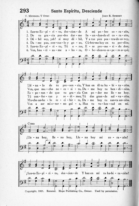 Himnos de la Vida Cristiana page 280