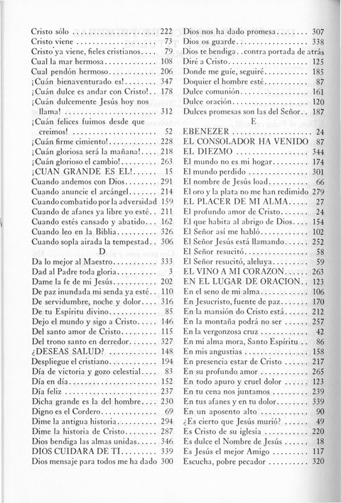 Himnos de la Vida Cristiana page 369