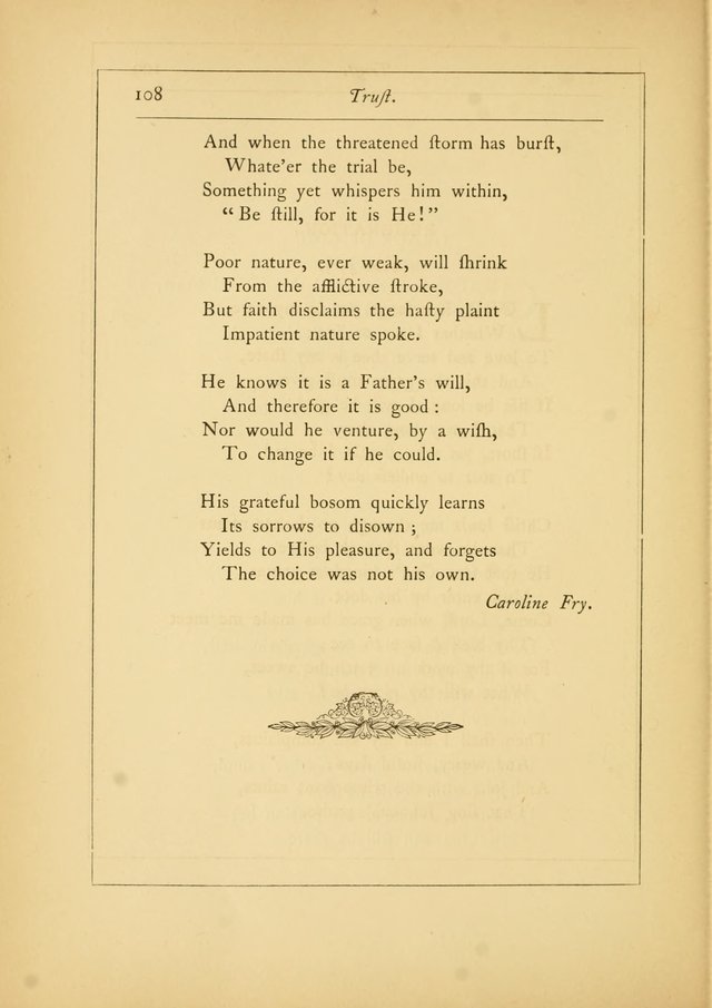 Hymns of the Ages: being selections from Wither, Cranshaw, Southwell, Habington, and other sources (2nd series) page 108