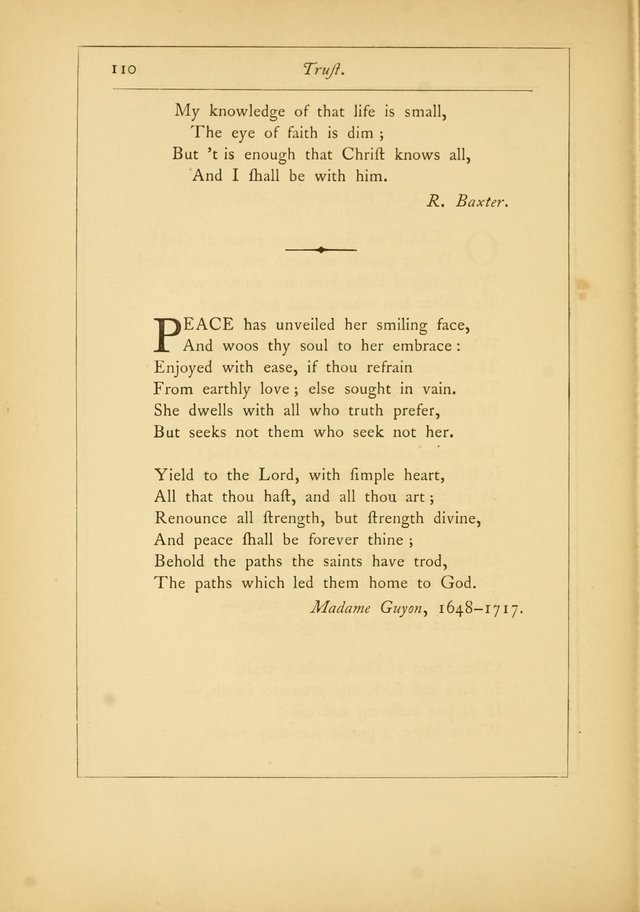 Hymns of the Ages: being selections from Wither, Cranshaw, Southwell, Habington, and other sources (2nd series) page 110
