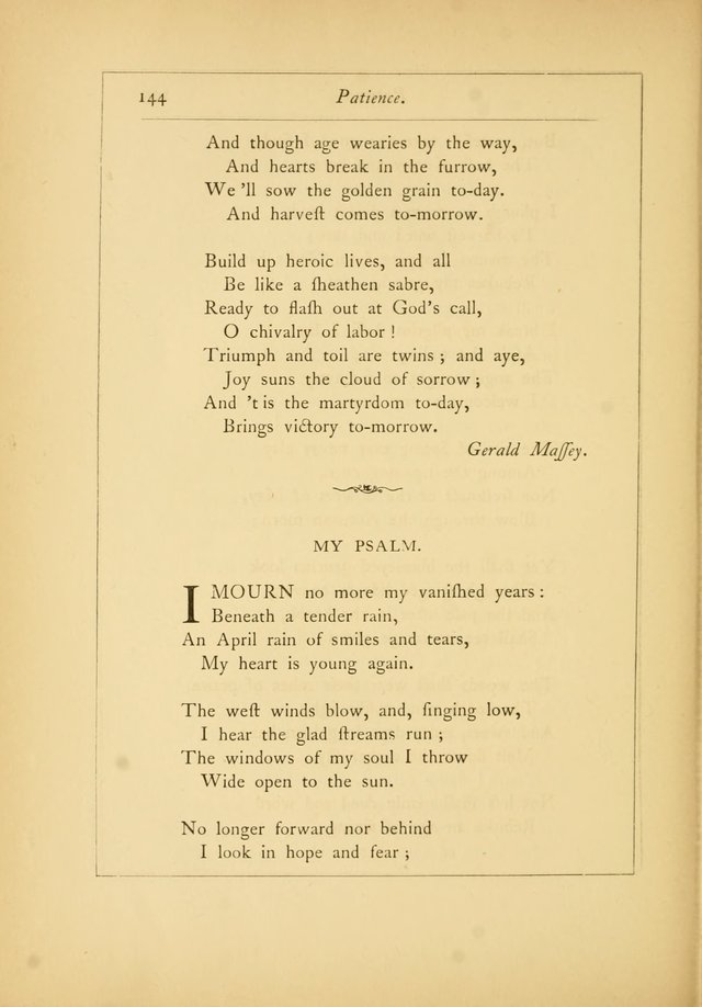 Hymns of the Ages: being selections from Wither, Cranshaw, Southwell, Habington, and other sources (2nd series) page 144