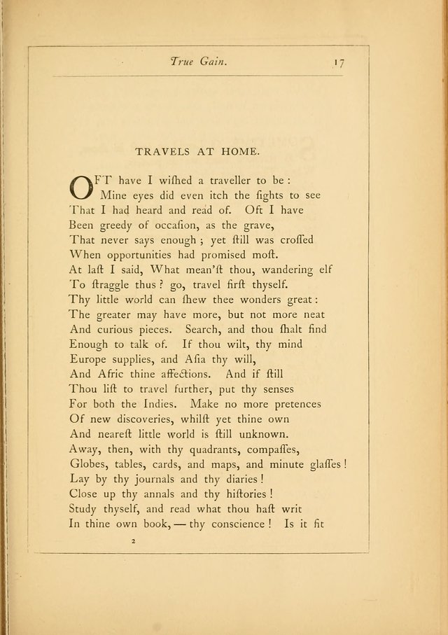 Hymns of the Ages: being selections from Wither, Cranshaw, Southwell, Habington, and other sources (2nd series) page 17