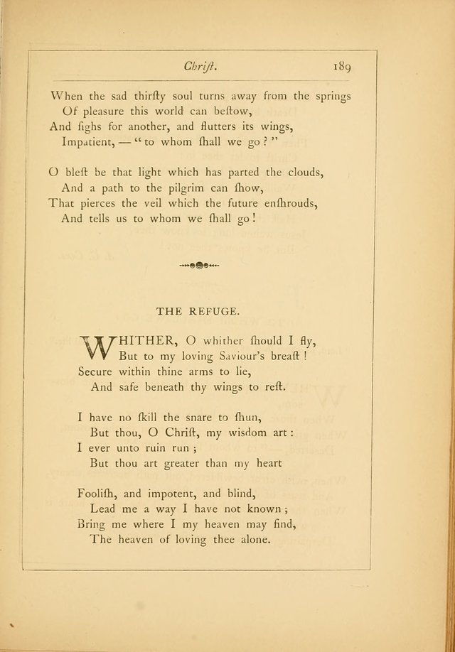 Hymns of the Ages: being selections from Wither, Cranshaw, Southwell, Habington, and other sources (2nd series) page 189