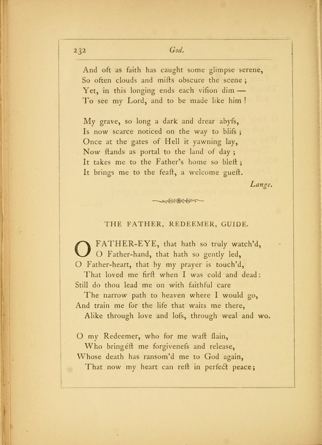 Hymns of the Ages: being selections from Wither, Cranshaw, Southwell, Habington, and other sources (2nd series) page 232