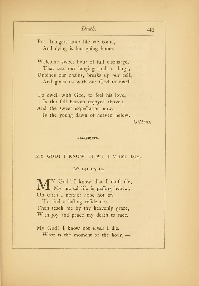 Hymns of the Ages: being selections from Wither, Cranshaw, Southwell, Habington, and other sources (2nd series) page 243