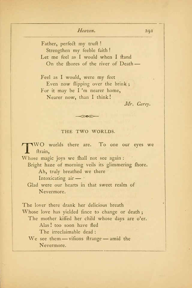 Hymns of the Ages: being selections from Wither, Cranshaw, Southwell, Habington, and other sources (2nd series) page 291