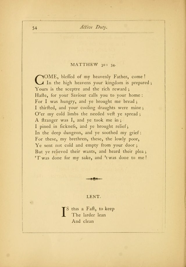 Hymns of the Ages: being selections from Wither, Cranshaw, Southwell, Habington, and other sources (2nd series) page 54