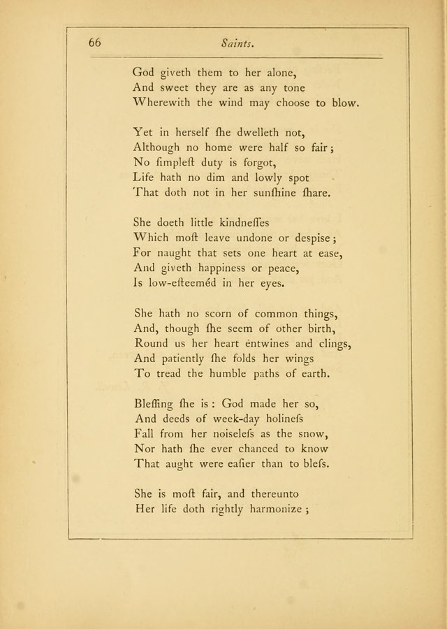 Hymns of the Ages: being selections from Wither, Cranshaw, Southwell, Habington, and other sources (2nd series) page 66