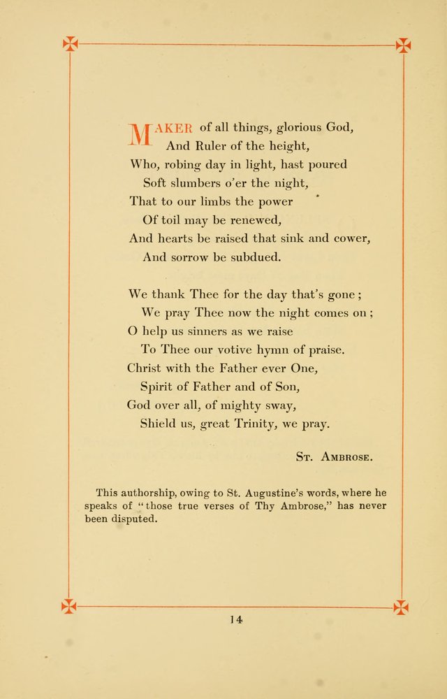 Hymns of the Christian Centuries page 14