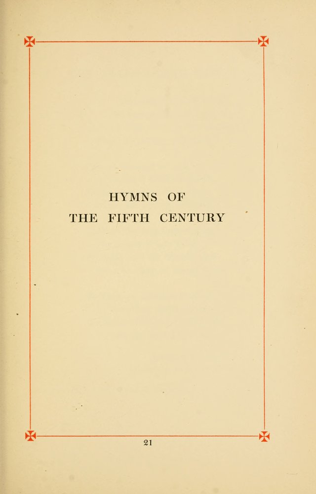 Hymns of the Christian Centuries page 21