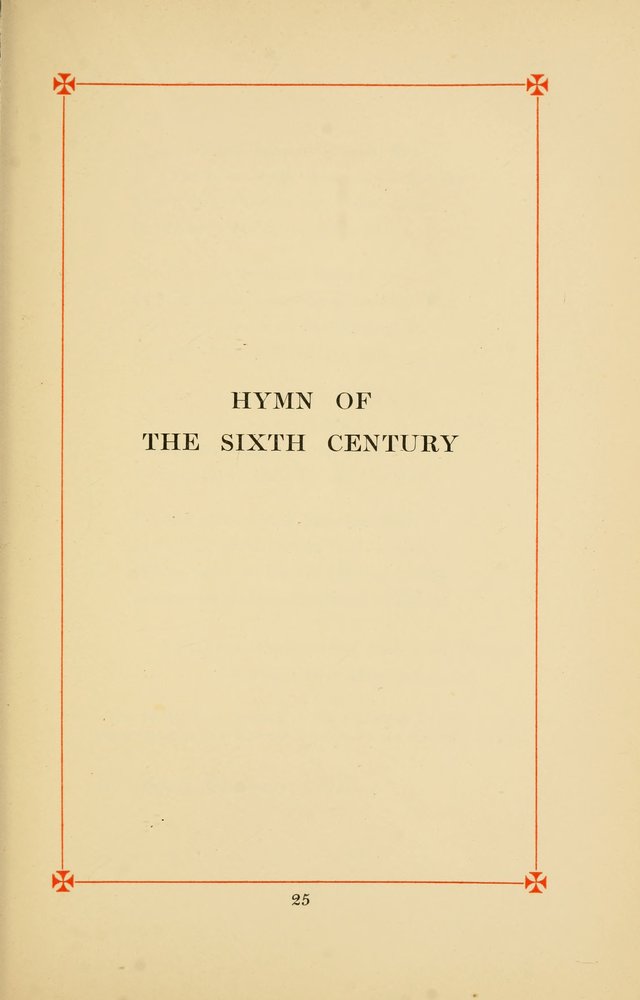 Hymns of the Christian Centuries page 25