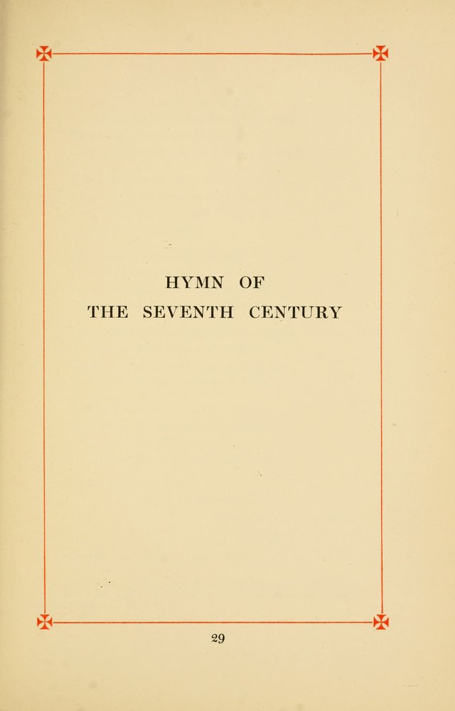 Hymns of the Christian Centuries page 29