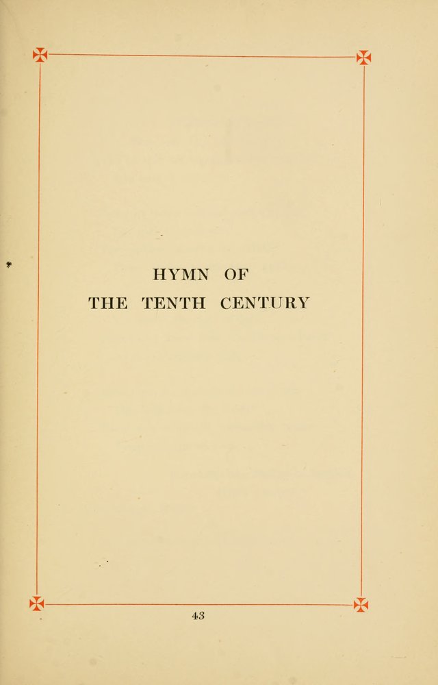Hymns of the Christian Centuries page 43