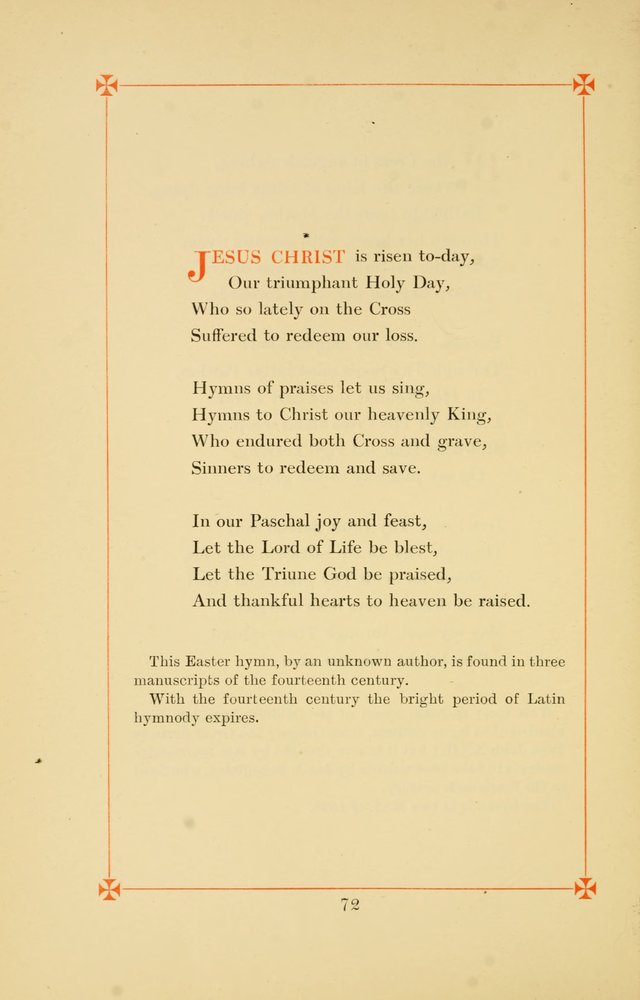 Hymns of the Christian Centuries page 72