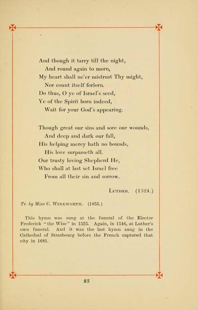 Hymns of the Christian Centuries page 83