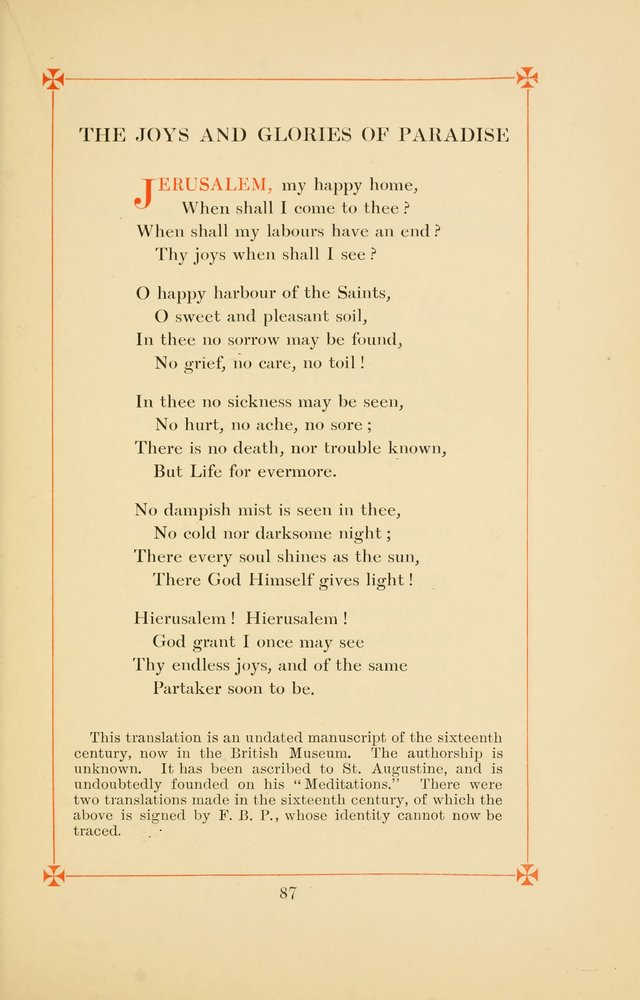 Hymns of the Christian Centuries page 87