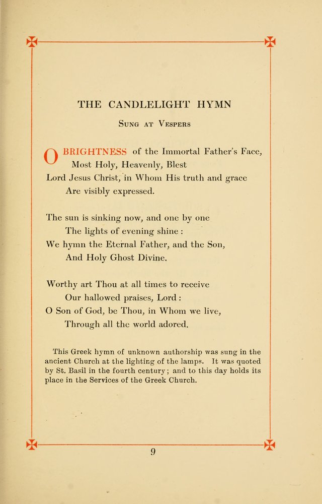 Hymns of the Christian Centuries page 9