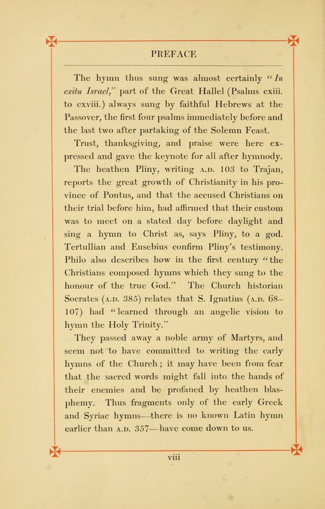Hymns of the Christian Centuries page xiv