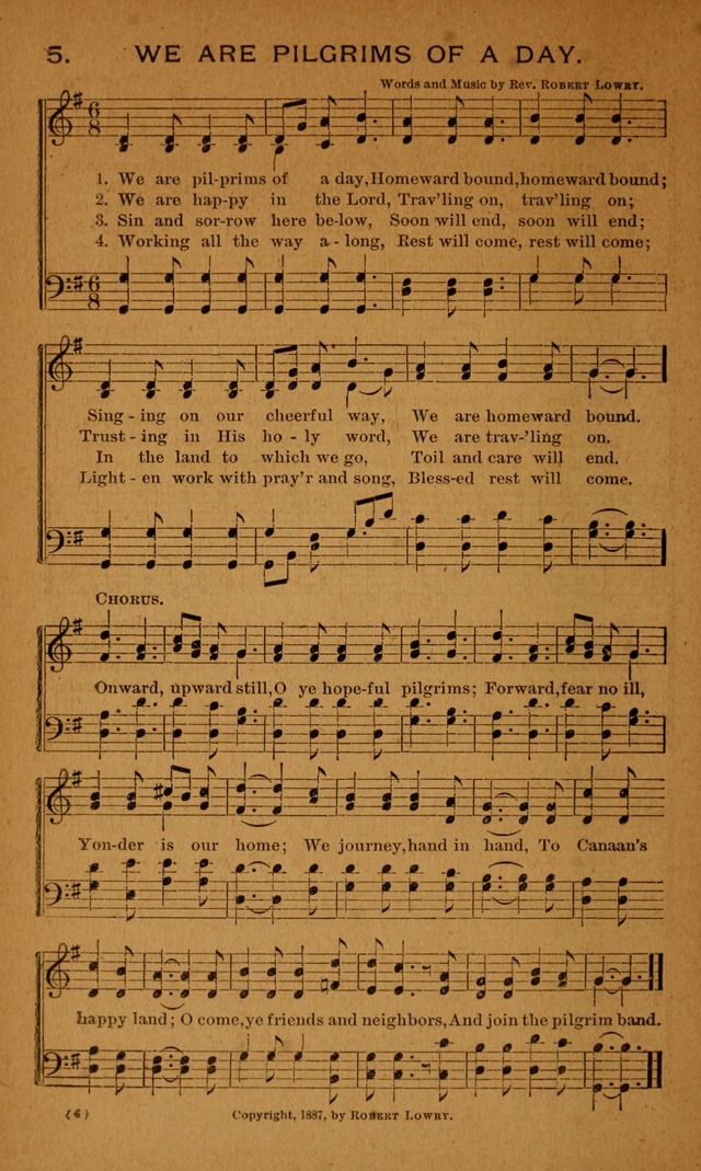 Y.P.S.C.E. Hymns of Christian Endeavor page 6
