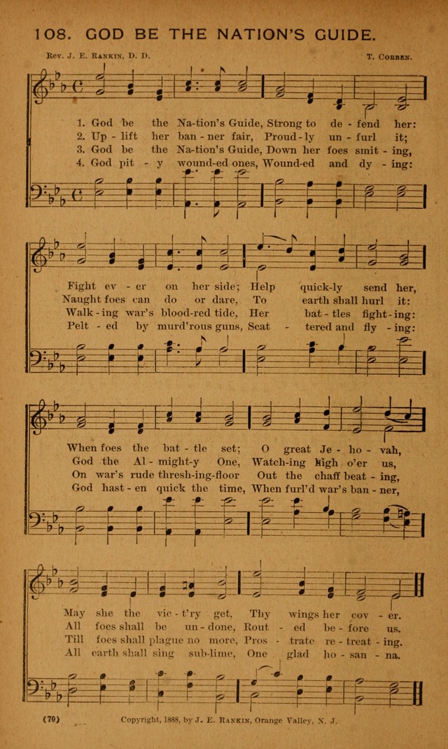 Y.P.S.C.E. Hymns of Christian Endeavor page 70