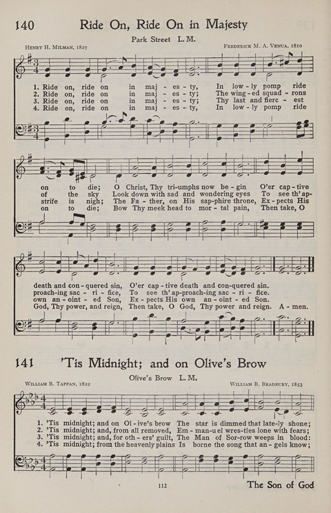 Hymns of the Christian Life page 110