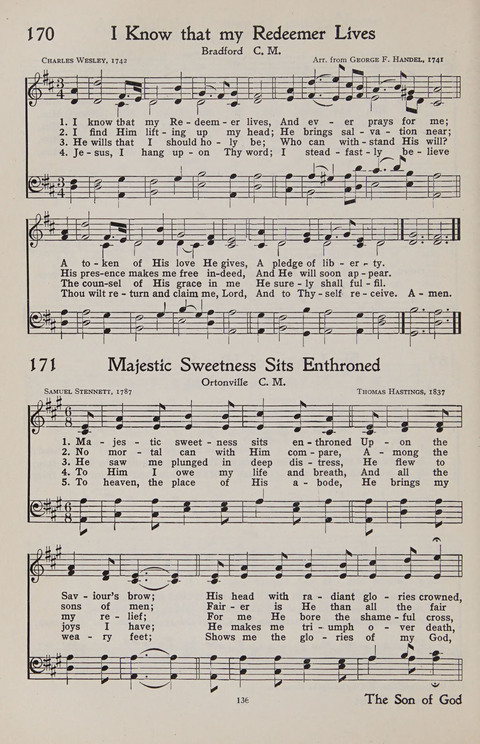 Hymns of the Christian Life page 134