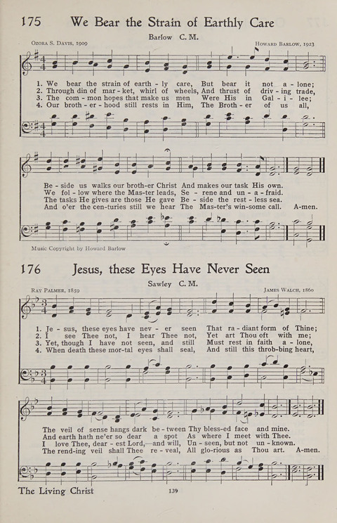 Hymns of the Christian Life page 137