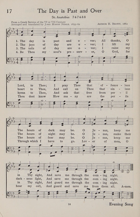 Hymns of the Christian Life page 14