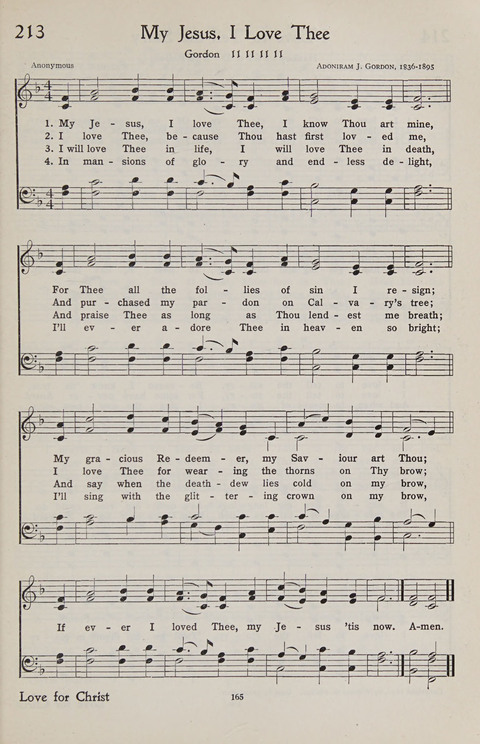 Hymns of the Christian Life page 163