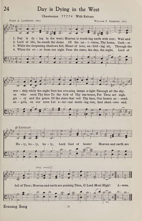 Hymns of the Christian Life page 21