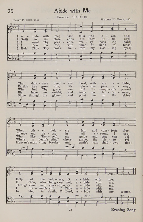 Hymns of the Christian Life page 22