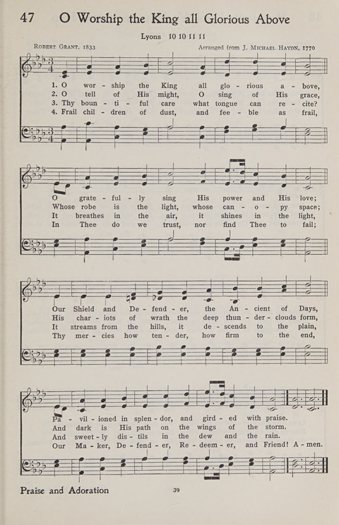 Hymns of the Christian Life page 37