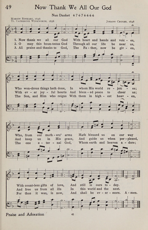 Hymns of the Christian Life page 39