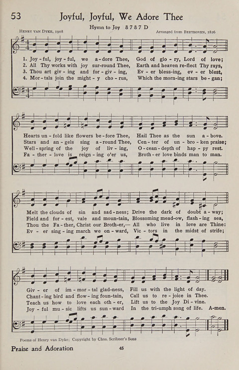 Hymns of the Christian Life page 43