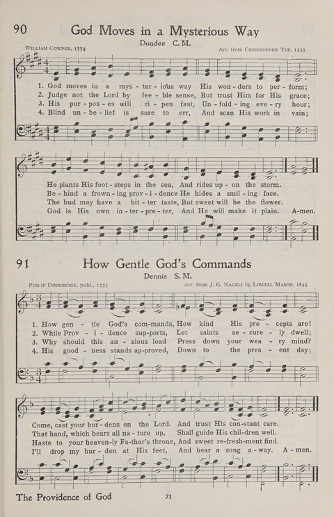 Hymns of the Christian Life page 69