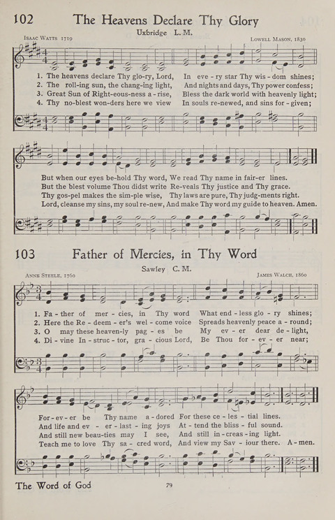 Hymns of the Christian Life page 77