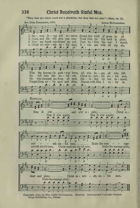 Hymns of the Christian Life page 278