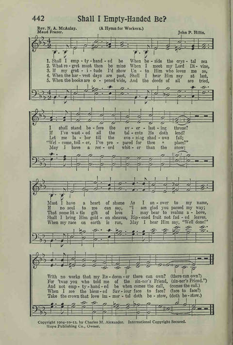 Hymns of the Christian Life page 382
