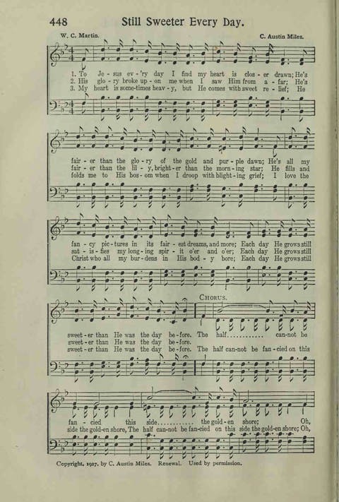 Hymns of the Christian Life page 388