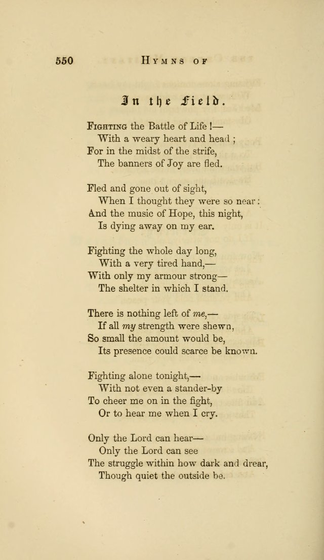 Hymns of the Church Militant page 552