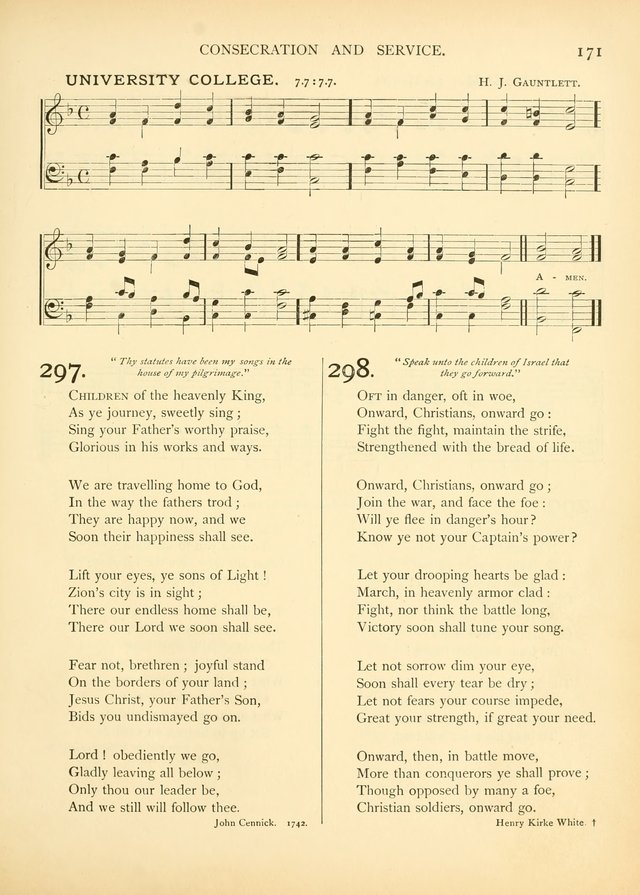 Hymns of the Church Universal page 186