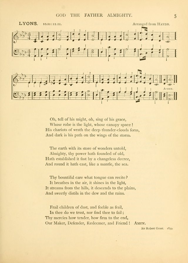 Hymns of the Church Universal page 20