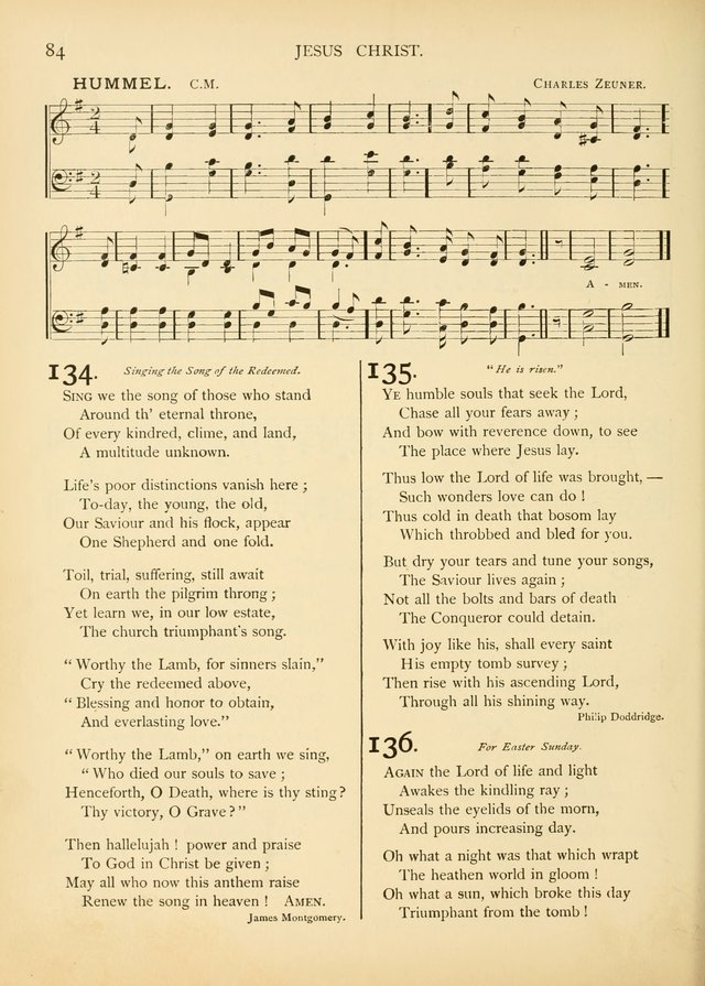 Hymns of the Church Universal page 99