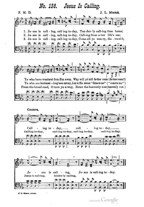 The Harp of Glory: The Best Old Hymns, the Best New Hymns, the cream of song for all religious work and workship (With supplement) page 138