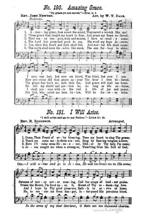 The Harp of Glory: The Best Old Hymns, the Best New Hymns, the cream of song for all religious work and workship (With supplement) page 184