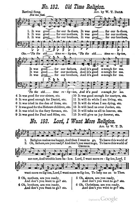 The Harp of Glory: The Best Old Hymns, the Best New Hymns, the cream of song for all religious work and workship (With supplement) page 185