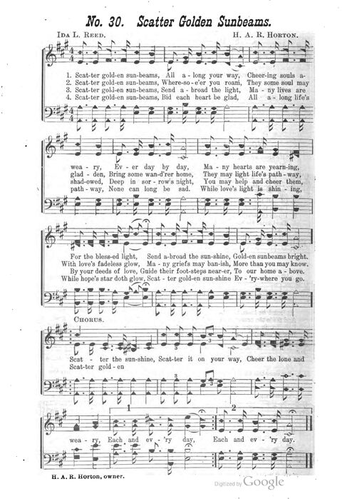 The Harp of Glory: The Best Old Hymns, the Best New Hymns, the cream of song for all religious work and workship (With supplement) page 250